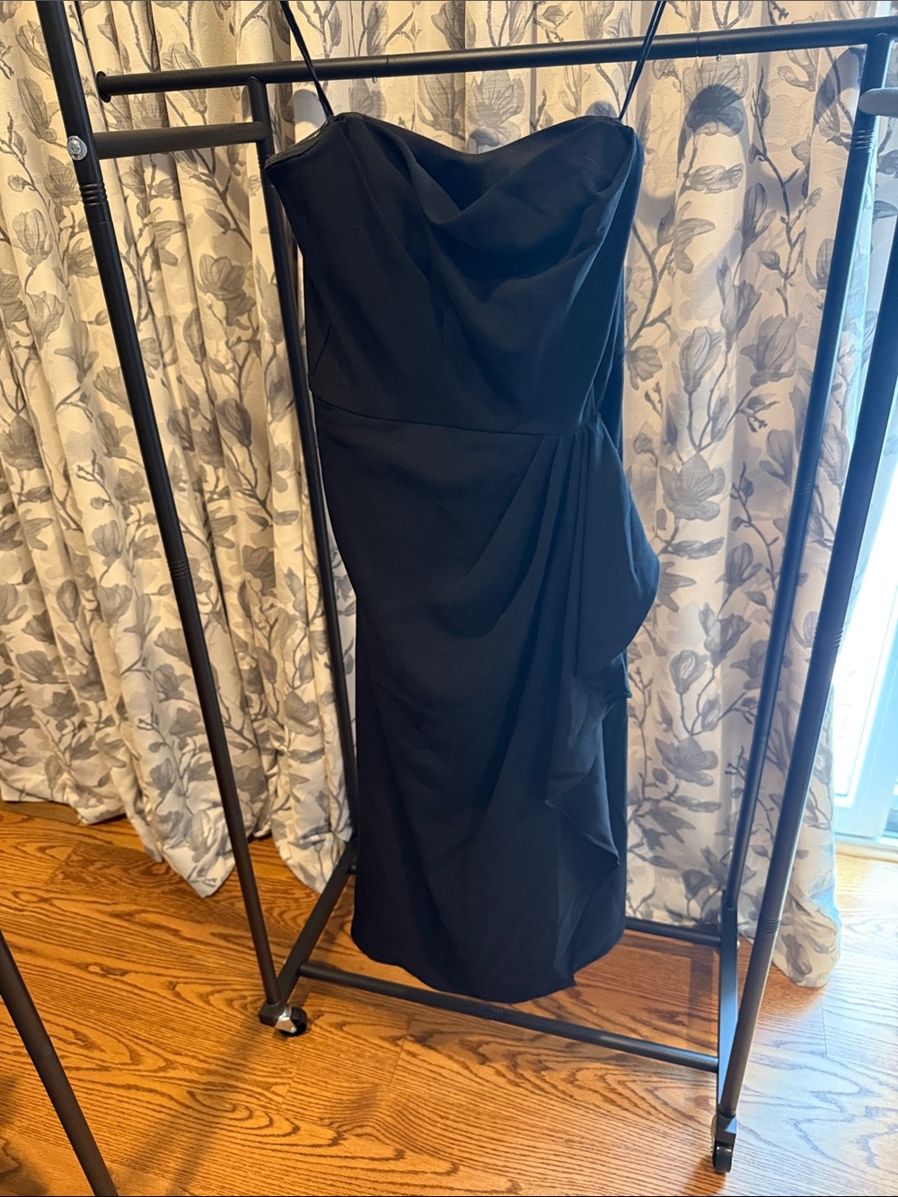 Jonathan Simkhai Black Strapless Sweetheart Dress